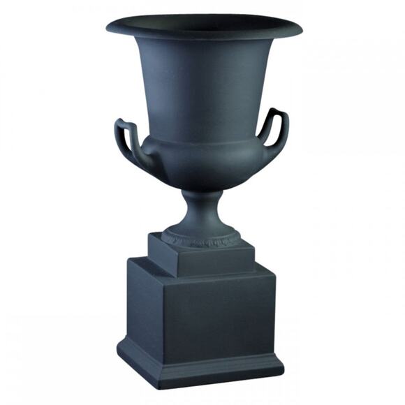Ceramiche dal Prà “The Mediceo” Matte Black Vase – Made in Italy - Picture 1 of 8